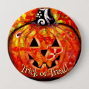 Search for halloween buttons White