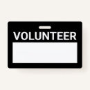 Search for volunteer badges Black