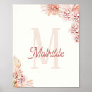 Search for nursery posters Baby girl