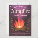 Search for campfire birthday invitations Forest