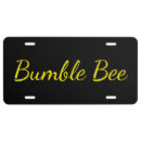 Search for bee license plates Car