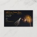 Search for fireworks business cards Fourth