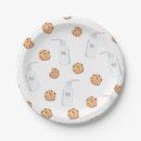 Search for milk and cookies plates Pink