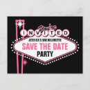 Search for bachelorette party save the dates Pink