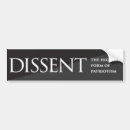Search for dissent bumper stickers Patriotism