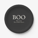 Search for halloween boo plates Black