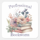 Search for bookworm stickers Librarian