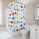 Search for 3d shower curtains Colorful