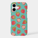 Search for red strawberry fruit iphone cases Cute