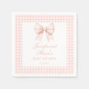 Search for pink gingham napkins Preppy