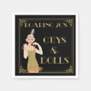 Search for roaring 20s napkins Jazz