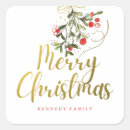 Search for elegant christmas stickers Typography