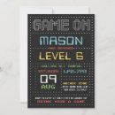 Search for arcade birthday invitations Gamer