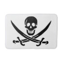 Search for skull bath mats Jolly roger