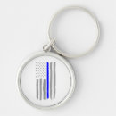 Search for thin blue line keychains Usa