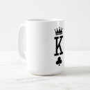 Search for playing cards mugs King