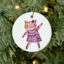 Search for pig ornaments Whimsical