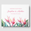 Search for tropical guest books Watercolor flowers