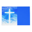 Search for christian placemats Cross