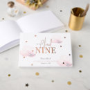 Search for baby girl shower guest books Pink