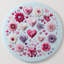 Search for valentines day buttons White