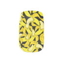 Search for black and yellow nail art Abstract