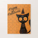 Search for halloween cat puzzles Fall