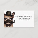 Search for dog business cards Salon