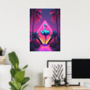 Search for vaporwave posters Pink
