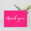 Search for hot pink thank you cards Calligraphy