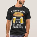 Search for german beer tshirts Bratwurst
