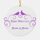 Search for newlywed ornaments Bride