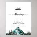 Search for let the adventure begin posters Woodland baby shower