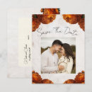 Search for teal orange save the dates Rustic