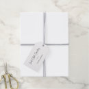 Search for minimalist gift tags Black and white
