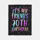 Search for 70th birthday blankets 0 years