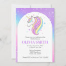 Search for printable unicorn invitations Girl