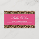 Search for leopard business cards Professional
