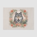 Search for wolf tissue paper Vintage