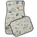 Search for colorful car floor mats Hand drawn