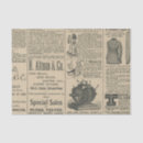 Search for newspaper tissue paper Retro