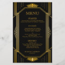 Search for art deco menus Great gatsby