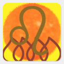 Search for leo zodiac stickers Fire