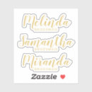 Search for bridesmaid stickers Modern