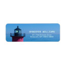 Search for lighthouse return address labels Nautical