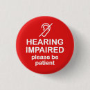 Search for hearing impaired buttons Hard of hearing