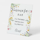 Search for bridal shower favor signs Flower bar