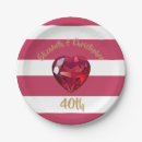 Search for 40th anniversary plates Stylish