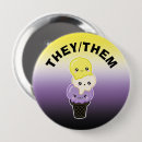 Search for pronoun buttons Nonbinary