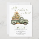Search for truck baby shower invitations Is on the way